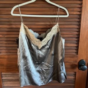 Silk and lace rag and bone cami